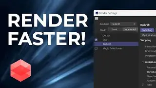 Render Faster in Redshift (Without Sacrificing Quality) Quick Tip