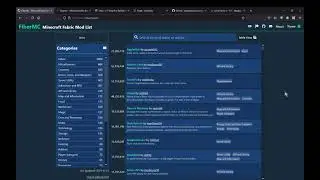 Fibermc - Easier Fabric mod searching/filtering for Curseforge & Modrinth (no GitHub/Glass Repo yet)