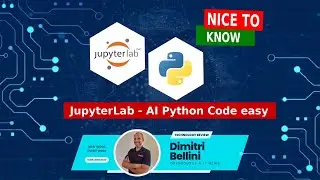 JupyterLab - Open Source AI Python enviroment easy [Sub EN]