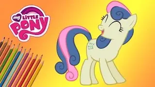 How to draw Bon Bon My Little Pony