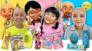 PILIH KARAKTER UPIN DAN IPIN SESUAI MAKANAN DAN MAINAN 1 WARNA SAMANTHA  #upindanipin #makanan1warna