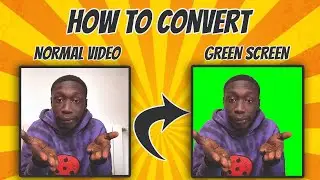 How To Convert Normal Video Into Green Screen Videos On Mobile (Feat. khaby lame) ||