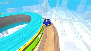 Going Balls ⚽️ 🏀 🏈 ⚾️ 🎱 571-572 Level and Epic Race Level GamePlay Fullscreen