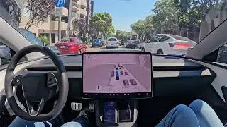 1x:Tesla FSD 12.4.3 Drives to San Francisco International Airport Hands Free with Zero Interventions