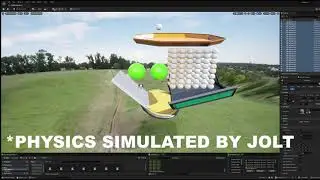 #2 Jolt Physics in UE5 – How to integrate a physics engine into Unreal Engine 5