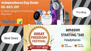 Best Bluetooth Neckband & Earbuds In Flipkart Flagship & Amazon Great Freedom Festival Sale