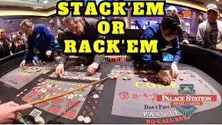 Awesome Live Casino Craps Action at the Palace Station Casino in Las Vegas