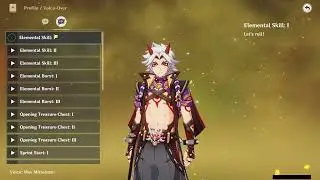 ARATAKI ITTO BATTLE VOICE LINES (ENGLISH)