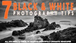 Medium format LANDSCAPE photography | 7 PRACTICAL tips to DRAMATIC monochromatic SEASCAPES