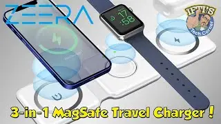 Best MagSafe Travel Charger? - Zeera MegFold 3-in-1 Foldable Travel Charger : REVIEW