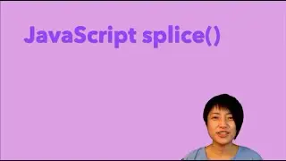 9.2 JavaScript splice() - p5.js Tutorial