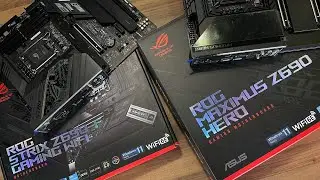 ASUS ROG MAXIMUS Z690 HERO Vs ROG STRIX Z690-F GAMING WIFI