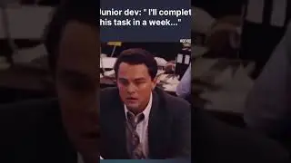 Junior VS Senior developer