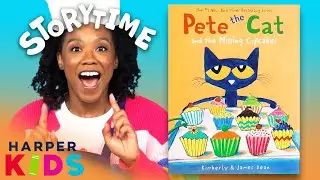 Pete the Cat and the Missing Cupcakes Read Aloud | Solving the Cupcake Mystery