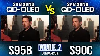 S90C vs S95B Comparison w/ Must See Settings! | 2022 vs 2023 Samsung QD OLED TV