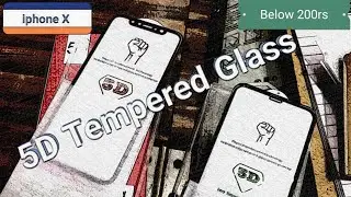 iphone x 5d Tempered Glass