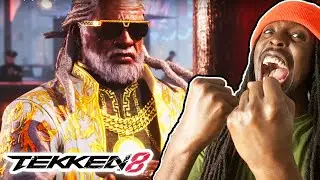 My Main?? TEKKEN 8 - Leroy Smith Gameplay Trailer (Reaction)