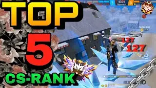 TOP 10 CS-RANK HIDDEN PLACES FREE FIRE