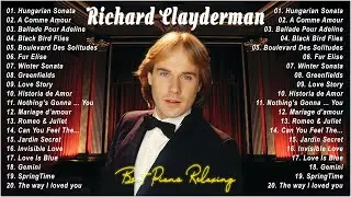 RICHARD CLAYDERMAN - Best Piano Relaxing 2024 🎹 Top 20 Richard Clayderman Greatest Hits