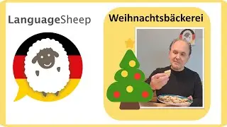 Die Weihnachtsbäckerei - Kekse backen - baking Christmas cookies in German - випічка печива