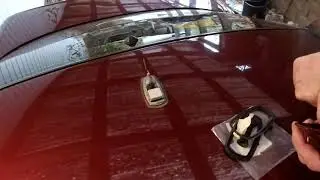 Рассыпался защитный колпачок антенны. Замена. Mercedes W210