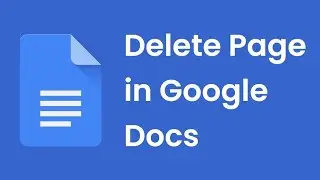 How to Delete a Page in Google Docs | Empty Page [2022 Guide]