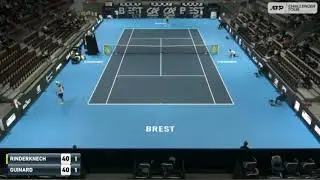 Arthur Rinderknech (FRA) vs Manuel Guinard (FRA) Brest challenger 2021 Round 1