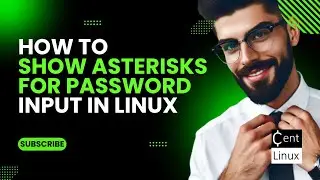 How to Show Asterisks while Typing Sudo Password in Linux