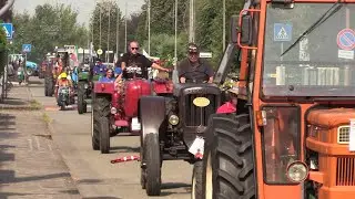 22° Raduno Trattori Rovereto s/S (MO) 2024 - Vintage/New tractors parade - FIAT, JD, Landini, NH...