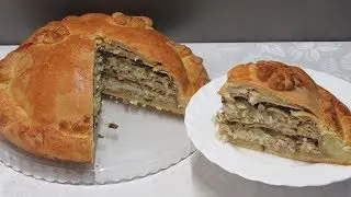 Курник из БЛИНОВ с начинкой. Это стоит попробовать!!!