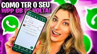 🔥WHATSAPP GB ATUALIZADO 2024 V20.95 ENTRANDO DIRETO SEM ESPELHAR