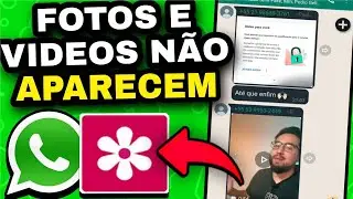 WHATSAPP FOTOS E VIDEOS NÃO APARECEM NA GALERIA DO CELULAR