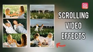 Scrolling Video Effects On InShot (InShot Tutorial)