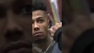 Blueface almost crying after being charged for attempted murder 😥