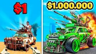 Coche Zombie de 1$ vs 1.000.000$ en GTA 5