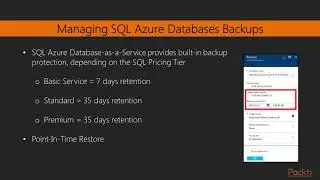 Video 28: SQL Database Backup and Restore | Microsoft Azure