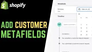 Shopify Tip: Add Customer Metafields // Birthdays, Measurements, Custom Fields