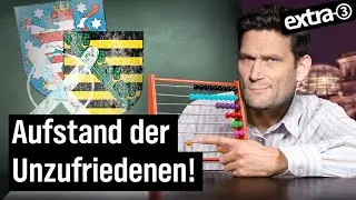 Wahlen in Sachsen und Thüringen: Demokratie-Tetris | extra 3 vom 05.09.2024 | NDR