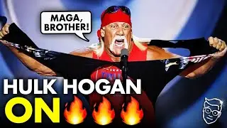 🔥Hulk Hogan Just Delivered Most ELECTRIC Moment in RNC HISTORY | Arena on FIRE, Greatest Speech 🎤