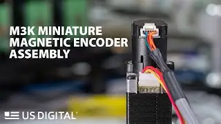 How to assemble the M3K Miniature Magnetic Encoder | US Digital