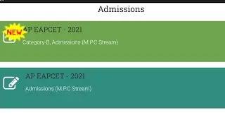 ap eamcet B-category counselling |eapcet new update 2021 | counselling dates detailed notification