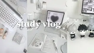 back to school vlog 🎧: first week of uni, lots of studying, ipad notes, going to classes, school bag