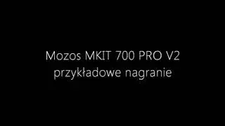 Mikrofon Mozos MKIT 700 PRO V2 - Próbka