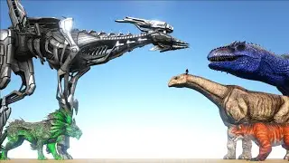 GENESIS PART 2 CREATURES VS ARK DINOSAURS