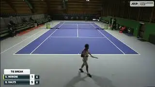 Gian Marco Moroni (ITA) vs Quentin Halys (FRA),  Forli 3 challenger, QuerterFinal