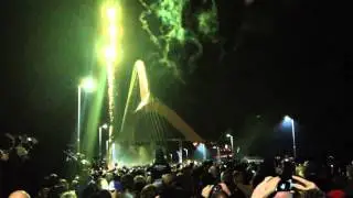 Opening stadsbrug de Oversteek