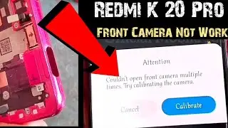 Redmi K20 Pro Front Camera Not working | Pop Up Camera Not working Solution