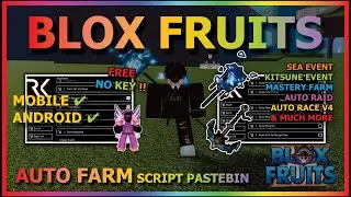 BLOX FRUITS Script Mobile UPDATE 21 AUTO FARM | AUTO SEA EVENT FARM | KITSUNE & V4 FULLY (NO KEY)