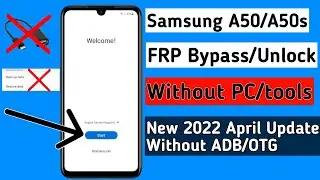 2022 Without Pc-Samsung a50 frp bypass/Unlock google account lock | without Adb mode frp bypass |