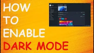 How To Enable Dark Mode On Windows 11